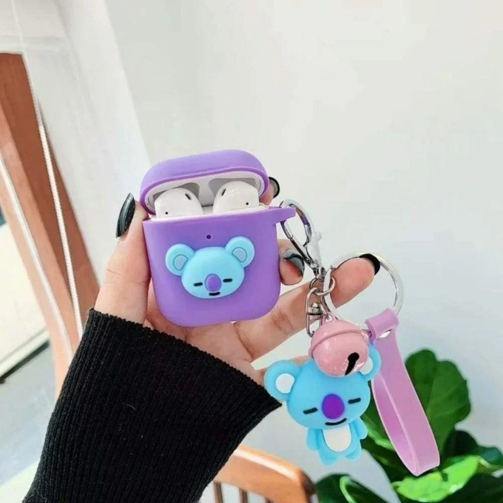 New Cute Cartoon AirPod Case Cover Charm